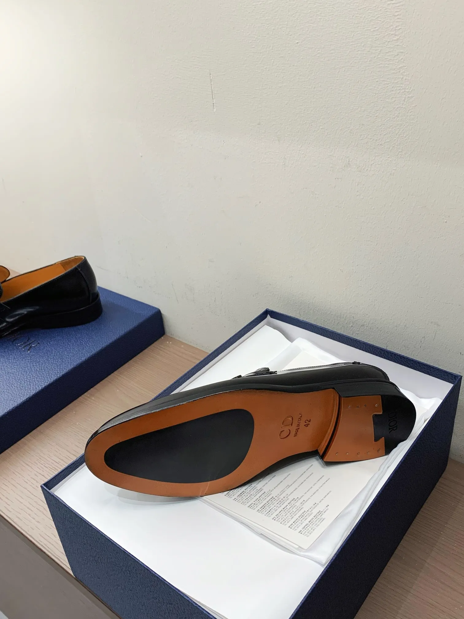 940💰 Dior high-end men's boutique casual leather shoes, imported cowhide upper, water-dyed cowhide lining, imported genuine leather outsole, perfect details, standard code 39-44 (38.45.46 customized, non-returnable and non-exchangeable),